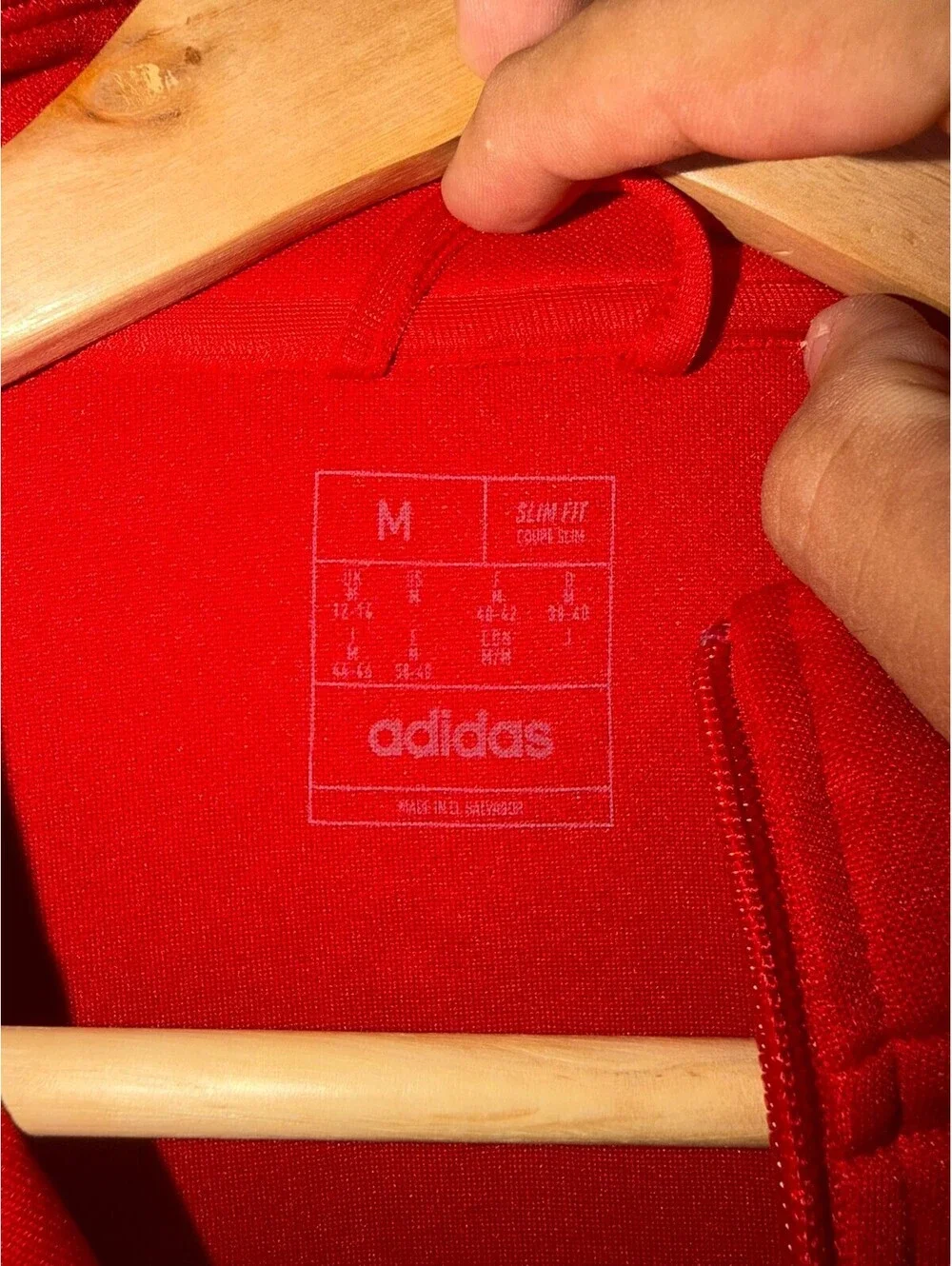 Adidas Phoenix Rising FC Track Jacket Medium M Red Aeroready Soccer Full Zip 11